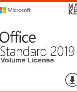 Microsoft Office Standard 2019 (50 PC Activations) MAK License Key