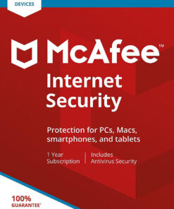 McAfee Internet Security unlimited1 year