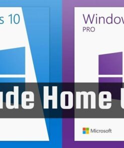 Windows 10 Home to Windows 10 Pro Upgrade Key Retail