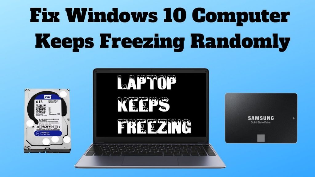 What to do if my laptop freezes?
